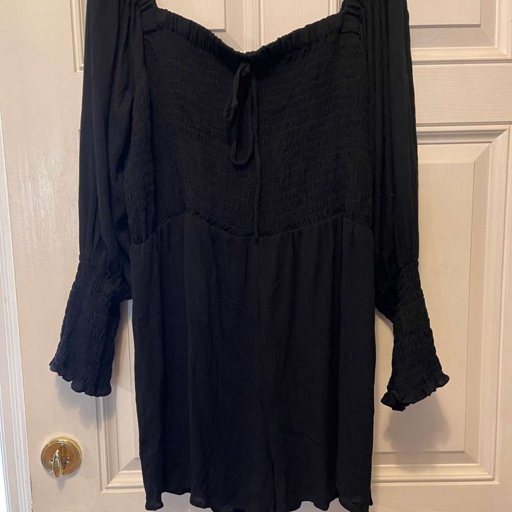 Brand new off-shoulder romper